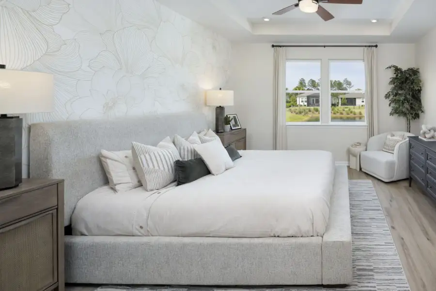 Furnished interior view inside a new home in RiverTown, St. Johns (Image 9).
