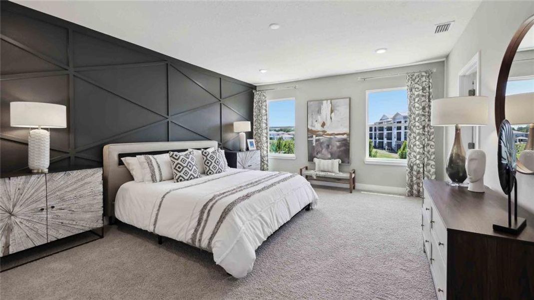 Furnished interior view inside a new home in Waterford, Brooksville (Image 27).