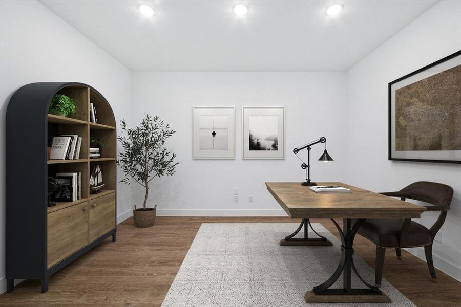 Furnished interior view inside a new home in Sterling Greene, Arlington (Image 19). Furnished interior view inside a new home in Sterling Greene, Arlington (Image 19).