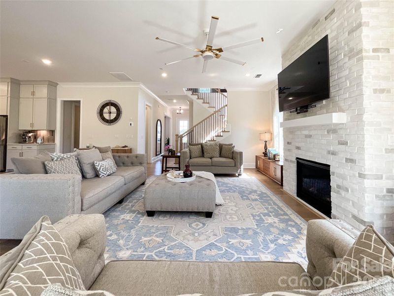 Furnished interior view inside a new home in , Huntersville (Image 26). Furnished interior view inside a new home in , Huntersville (Image 26).
