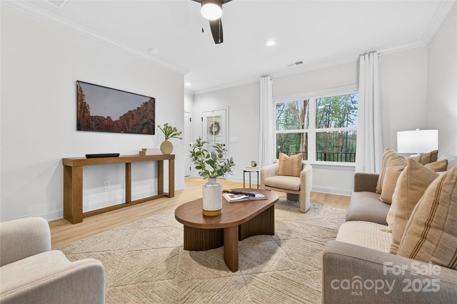 Furnished interior view inside a new home in , Mount Holly (Image 12). Furnished interior view inside a new home in , Mount Holly (Image 12).