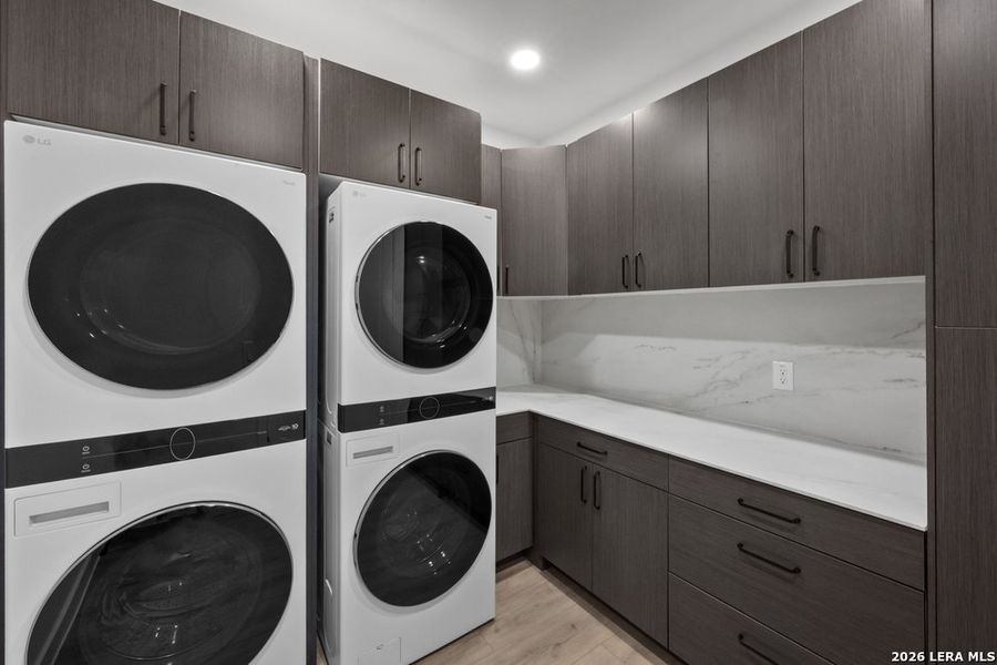 Furnished interior view inside a new home in , New Braunfels (Image 12).