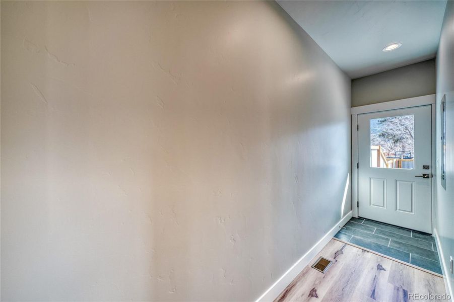 Foyer to the backyard