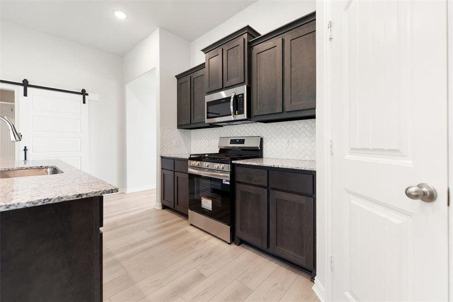 Furnished interior view inside a new home in Liberty Pointe, Gainesville (Image 9). Furnished interior view inside a new home in Liberty Pointe, Gainesville (Image 9).