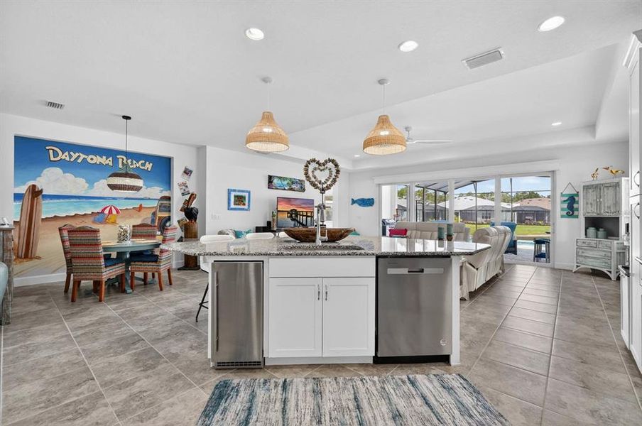 Furnished interior view inside a new home in , Daytona Beach (Image 18).