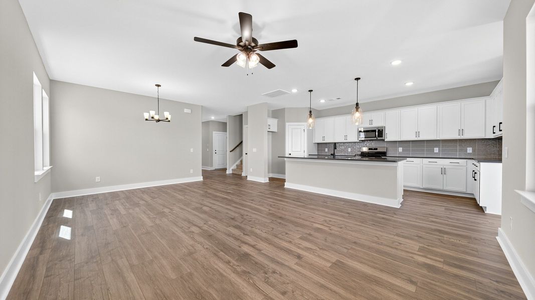 Spacious, unfurnished interior of a new home in McClure Farms, Columbia (Image 15). Spacious, unfurnished interior of a new home in McClure Farms, Columbia (Image 15).