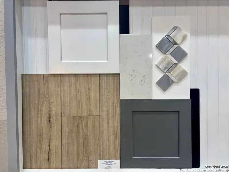 Sample of building materials used in homes in , San Antonio (Image 5).