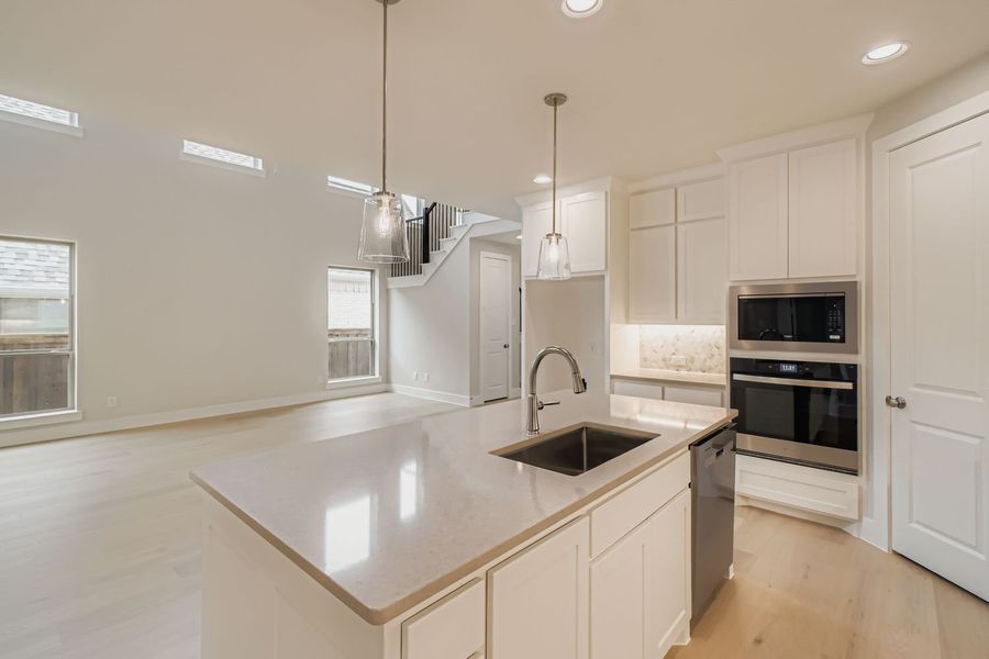 Furnished interior view inside a new home in The Tribute - Westbury 41s, The Colony (Image 15). Furnished interior view inside a new home in The Tribute - Westbury 41s, The Colony (Image 15).