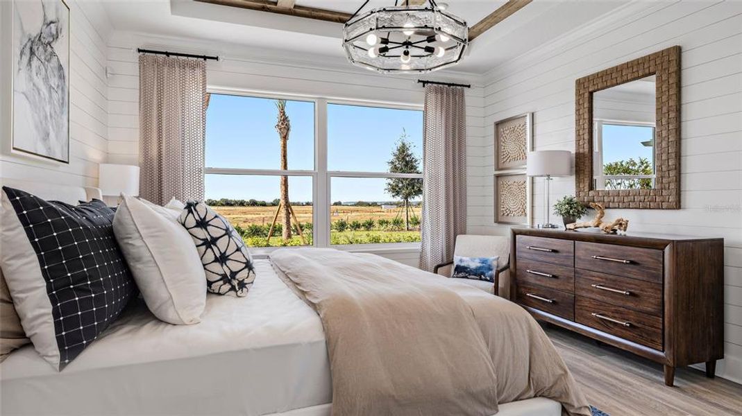 Furnished interior view inside a new home in Cresswind at Lake Harris, Tavares (Image 16).