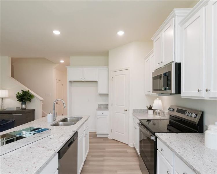 Furnished interior view inside a new home in , Conyers (Image 34).