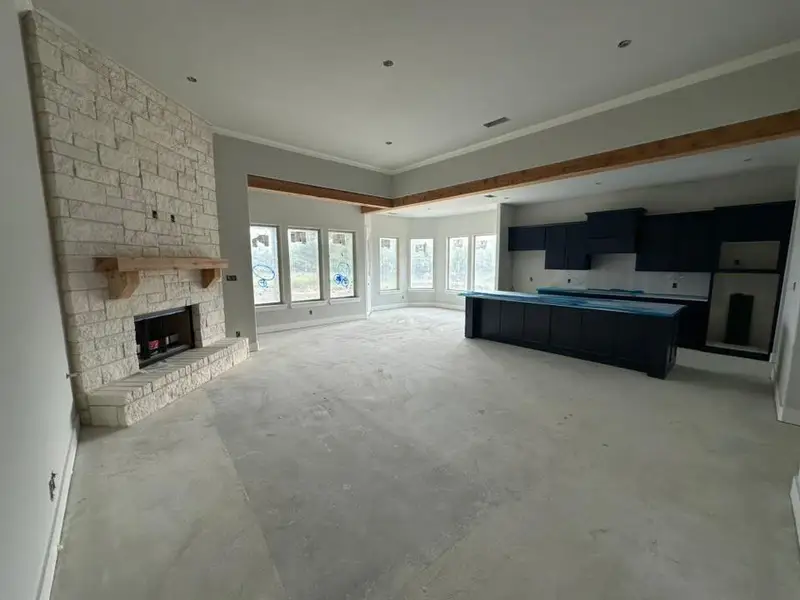 In-progress construction of a new home in Fannin Ranch, Leonard, TX (Image 3).