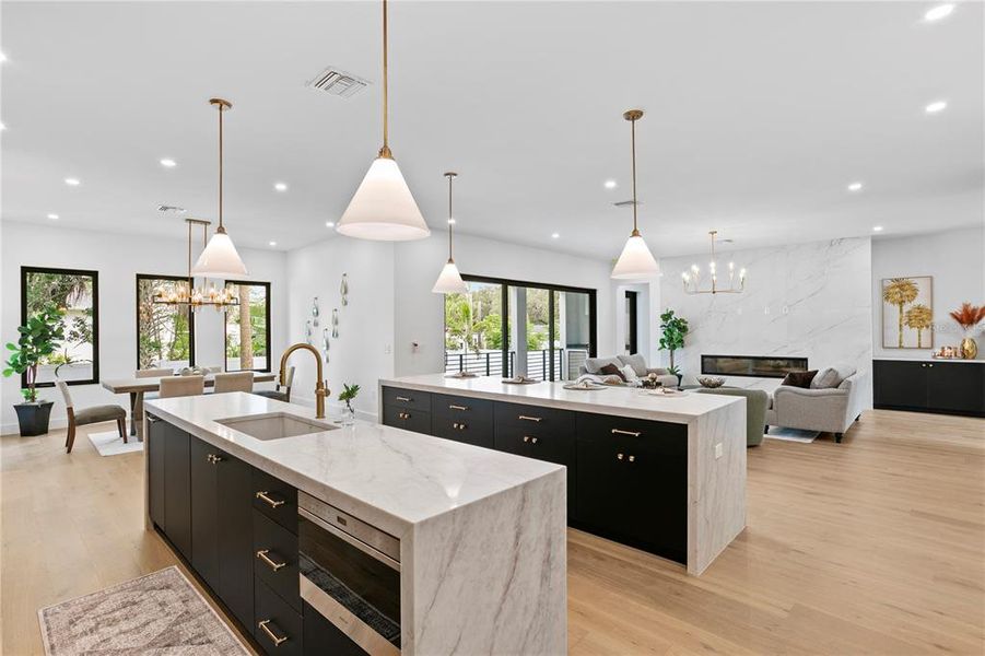 Furnished interior view inside a new home in , Tampa (Image 12). Furnished interior view inside a new home in , Tampa (Image 12).