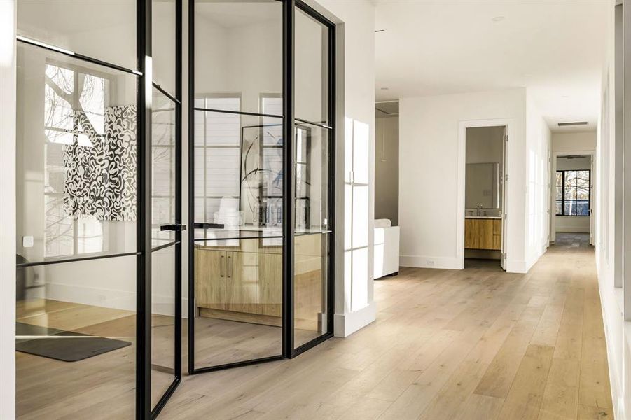 Furnished interior view inside a new home in , Dallas (Image 30).