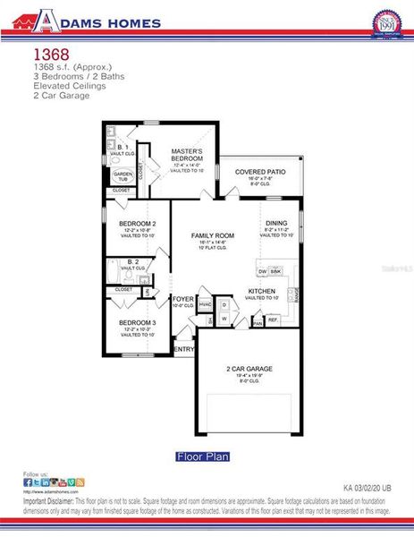 2D floor plan layout of this home in , Newberry, FL (Image 3).