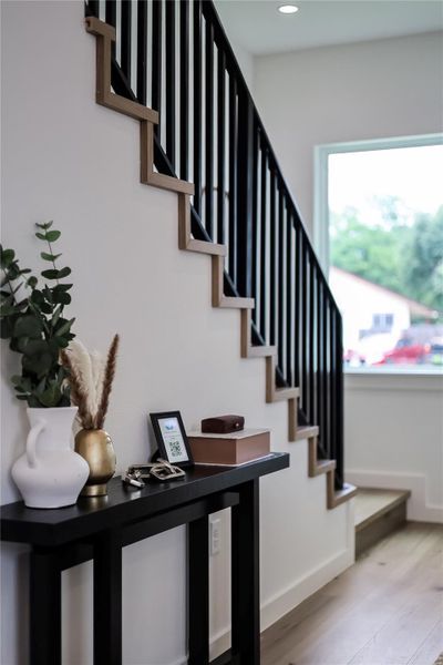 Close-up of interior finishes inside a home in , Austin (Image 21).