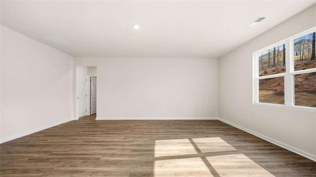 Spacious, unfurnished interior of a new home in Brooks Station, Dacula (Image 22).