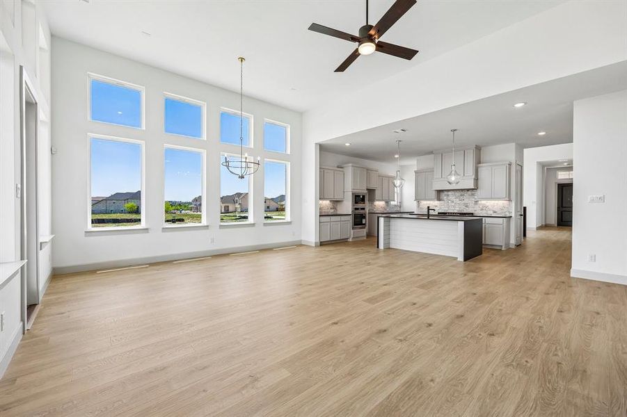 The open and flowing design in our Genevieve floor plan is an entertainer's dream home! The open and flowing design in our Genevieve floor plan is an entertainer's dream home!