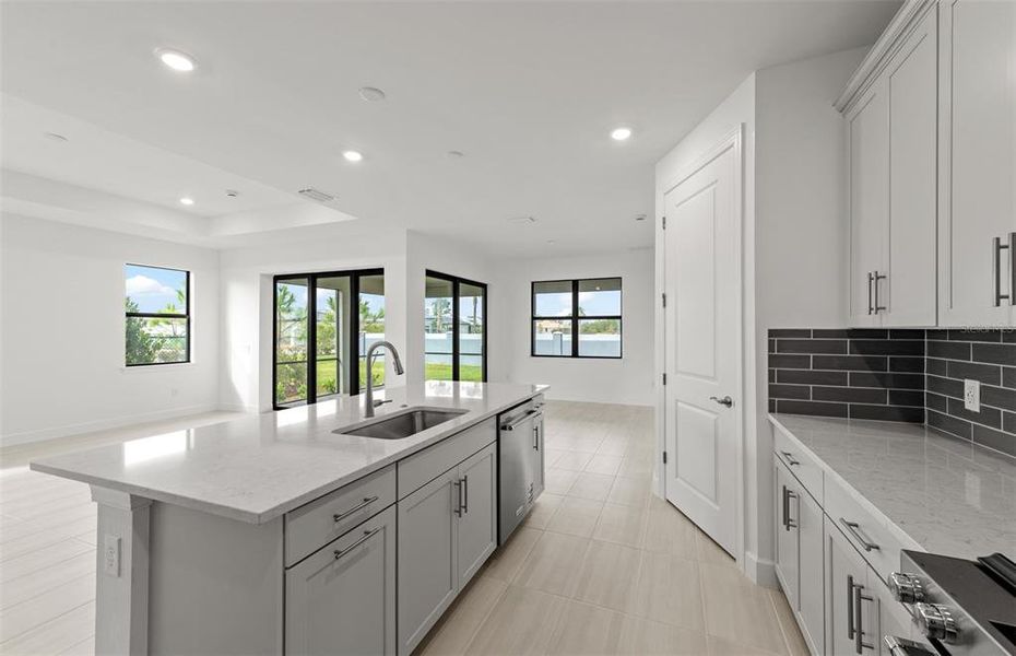 Furnished interior view inside a new home in , North Port (Image 10). Furnished interior view inside a new home in , North Port (Image 10).