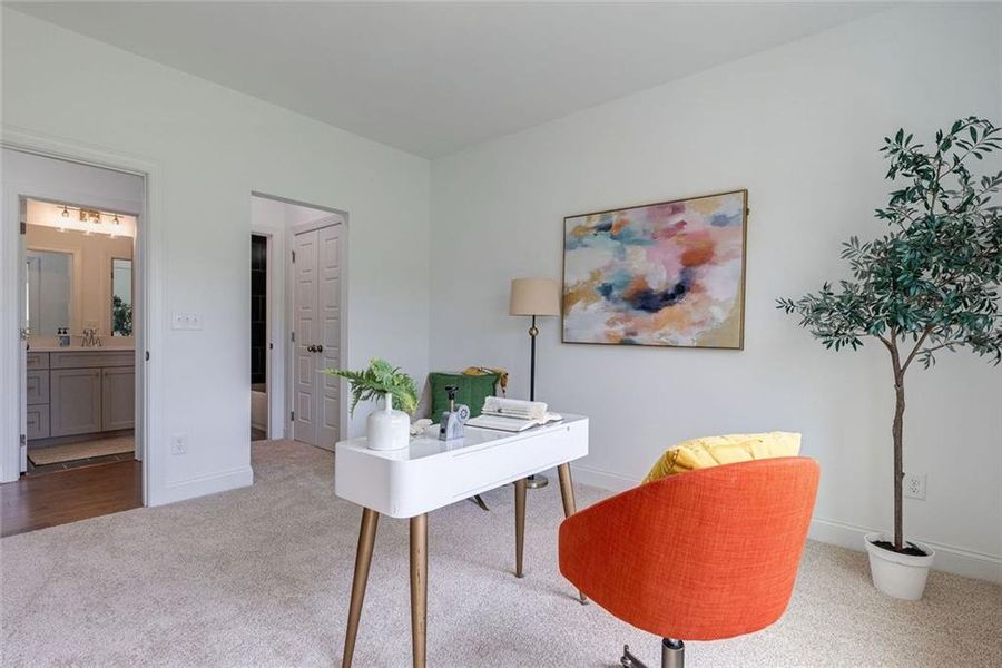 Furnished interior view inside a new home in , Watkinsville (Image 14).