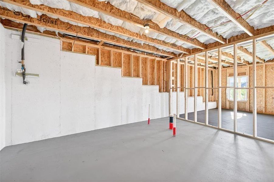 In-progress construction of a new home in Victoria Heights, Dallas, GA (Image 43).