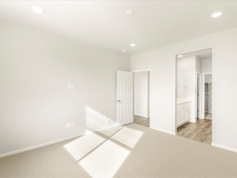 The Red Feather interior image taken at a Meritage Homes community in Colorado Springs, CO.