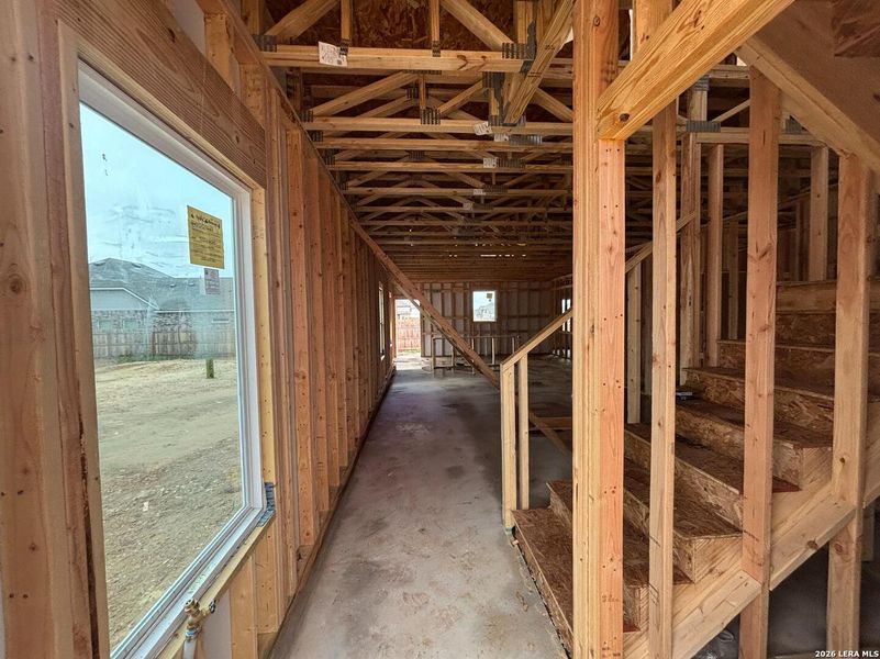 In-progress construction of a new home in The Summit at Saddlebrook Ranch 55's, Schertz, TX (Image 28). In-progress construction of a new home in The Summit at Saddlebrook Ranch 55's, Schertz, TX (Image 28).