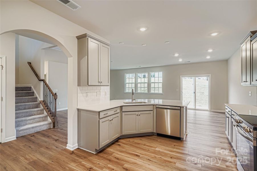 Furnished interior view inside a new home in , Maiden (Image 5).