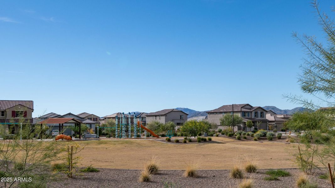 Walk across to play ground Walk across to play ground