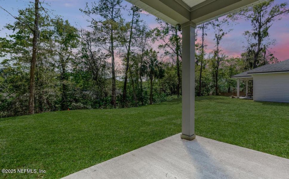 Exterior details and patio area of a home in , Yulee (Image 33). Exterior details and patio area of a home in , Yulee (Image 33).
