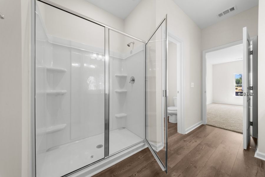 Furnished interior view inside a new home in Belair East, Statesboro (Image 11).