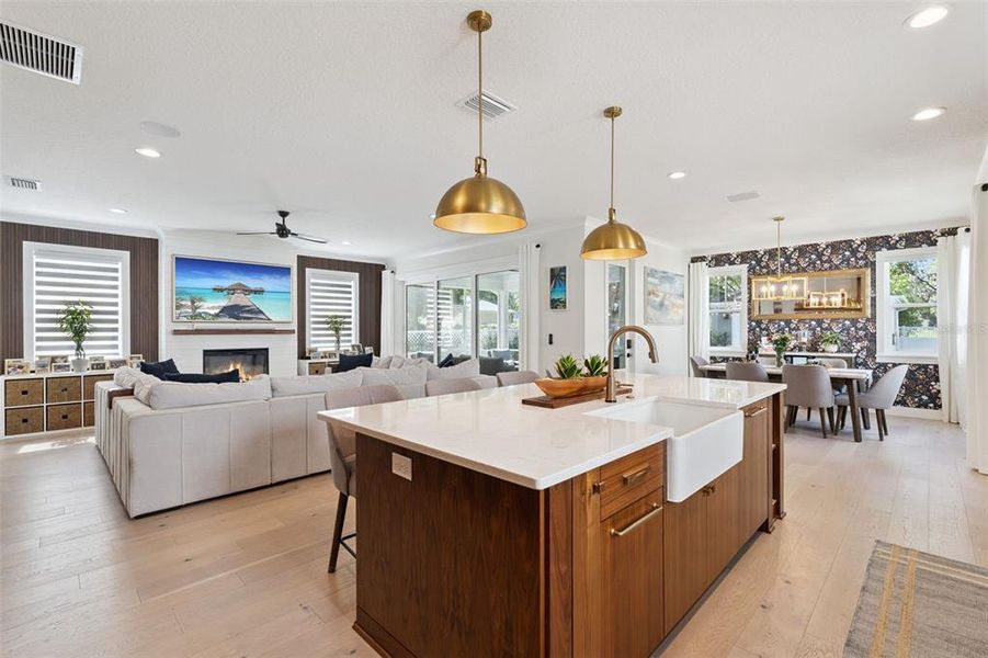Furnished interior view inside a new home in Oakland Park, Winter Garden (Image 18).