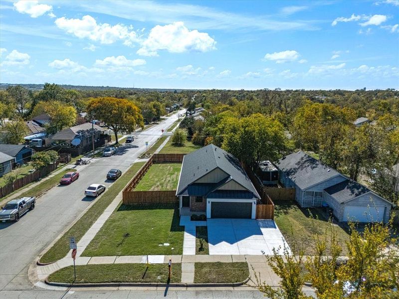 Front exterior of a new home in , Fort Worth, TX, highlighting curb appeal (Image 2).