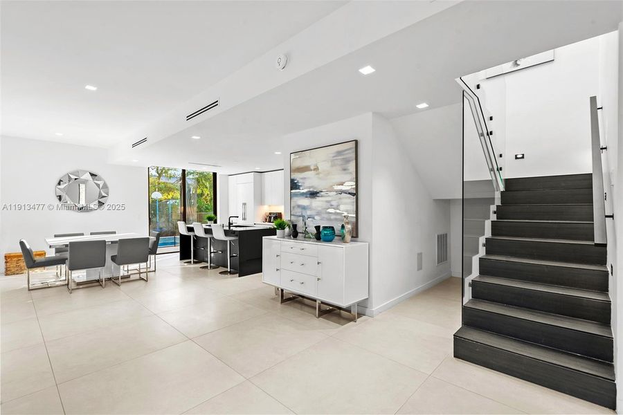 Furnished interior view inside a new home in , North Miami Beach (Image 26).