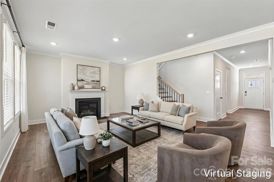 Furnished interior view inside a new home in Avalon of Gastonia, Gastonia (Image 5).