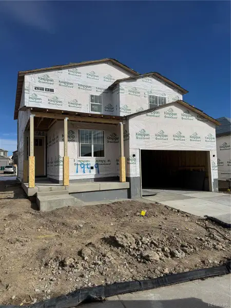 In-progress construction of a new home in , Castle Rock, CO (Image 4).