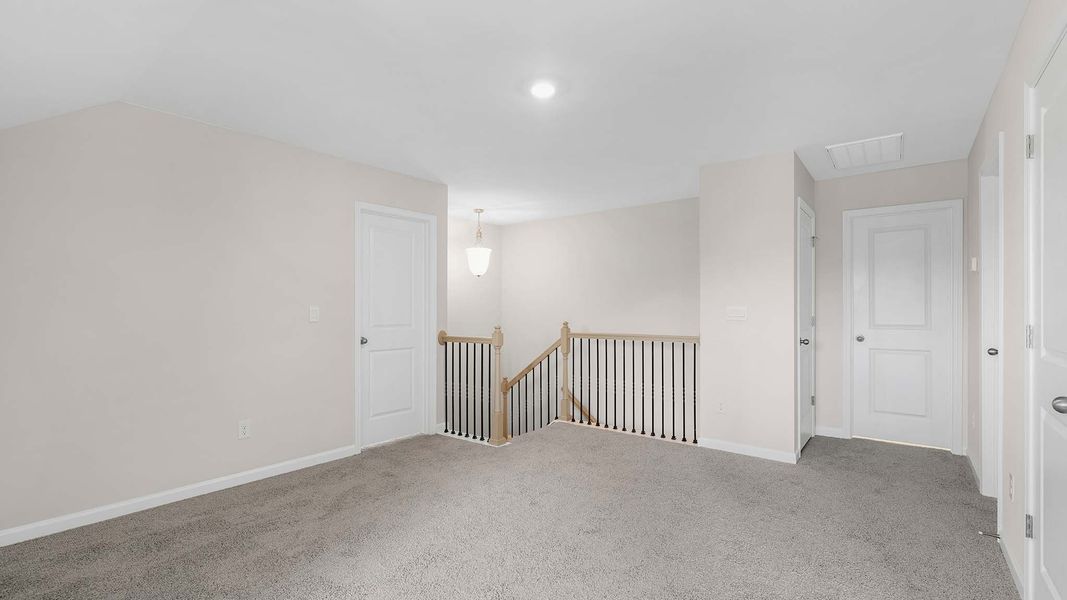 Spacious, unfurnished interior of a new home in Oak Grove Hill, Huntersville (Image 20). Spacious, unfurnished interior of a new home in Oak Grove Hill, Huntersville (Image 20).
