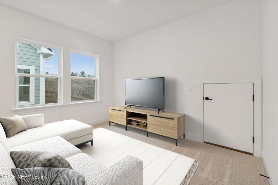 Furnished interior view inside a new home in Seabrook Village 40' Front Entry, Ponte Vedra (Image 12).