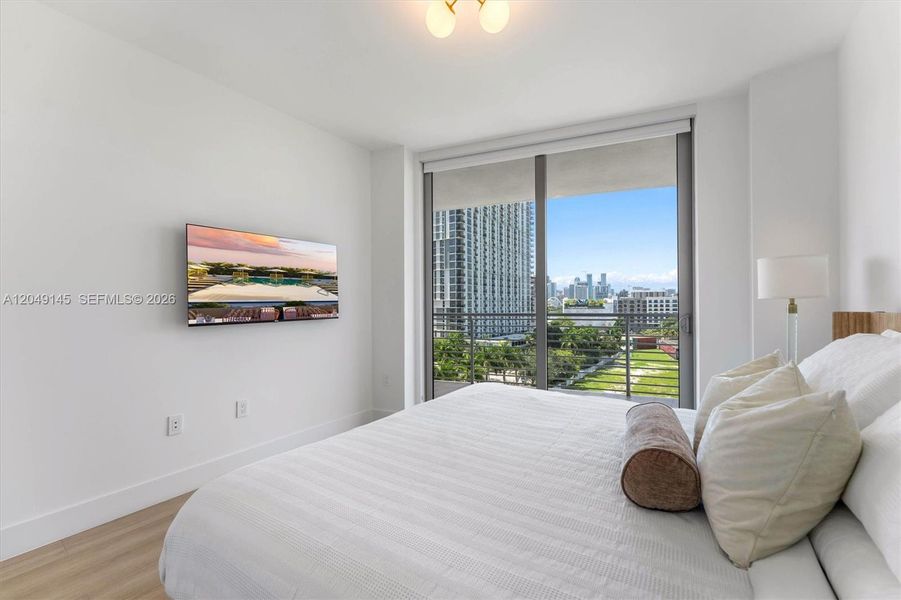 Furnished interior view inside a new home in , Miami (Image 19). Furnished interior view inside a new home in , Miami (Image 19).
