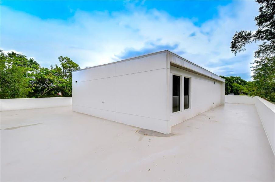 Exterior details and patio area of a home in , Tampa (Image 23).
