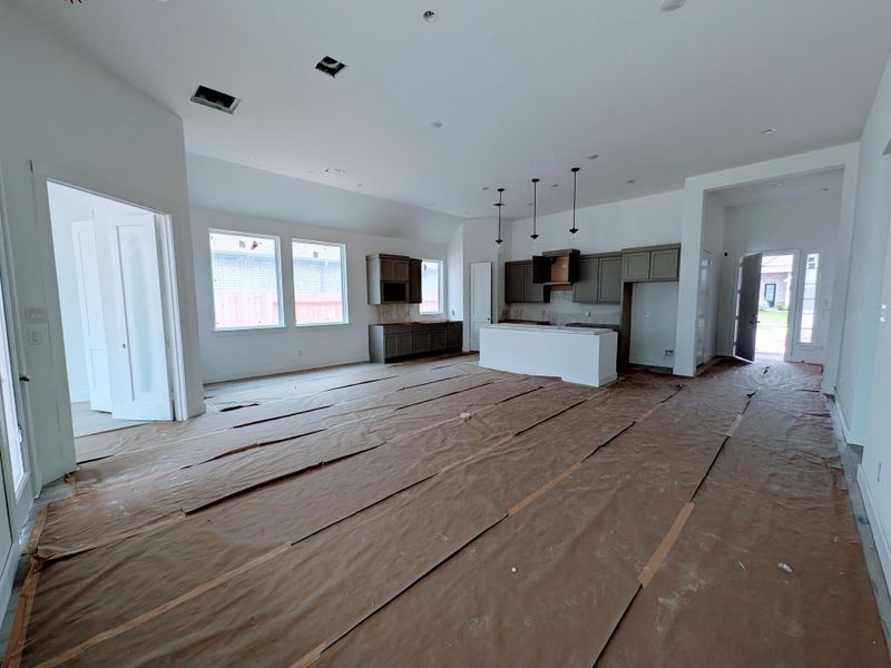In-progress construction of a new home in Artavia, Conroe, TX (Image 14).