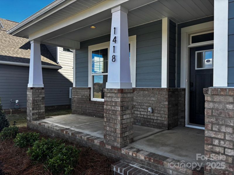 Exterior details and patio area of a home in Waterford Commons, Rock Hill (Image 5).