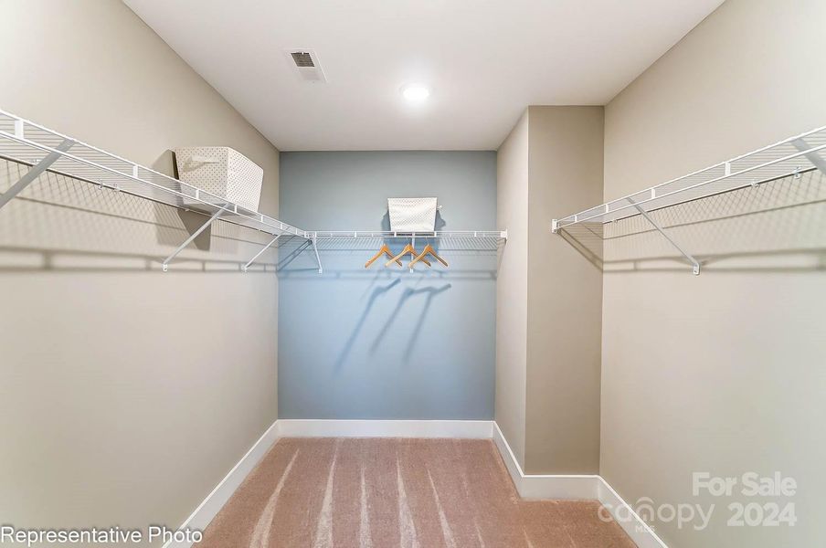 Spacious Walk-In-Closet