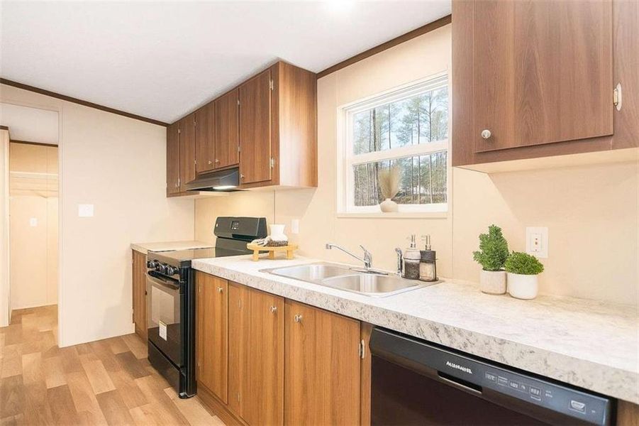 Furnished interior view inside a new home in , Ellijay (Image 13).