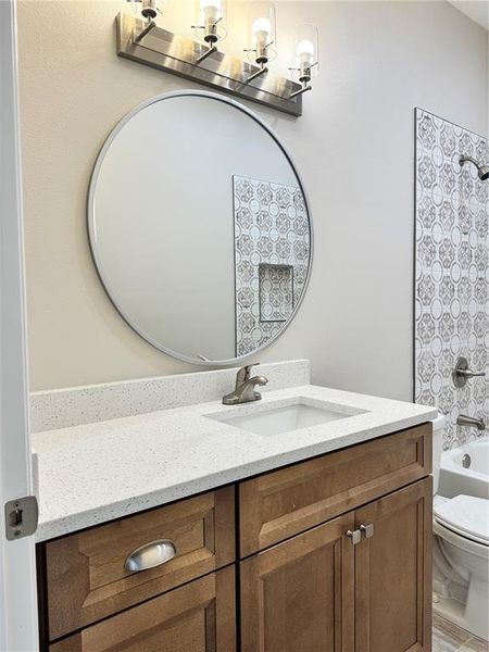 Furnished interior view inside a new home in , Dade City (Image 8).