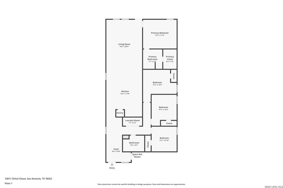 2D floor plan layout of this home in Hidden Oasis, San Antonio, TX (Image 3). 2D floor plan layout of this home in Hidden Oasis, San Antonio, TX (Image 3).