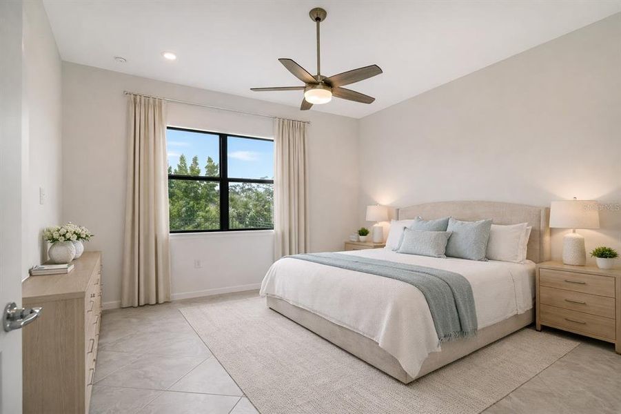 Furnished interior view inside a new home in , Nokomis (Image 6).