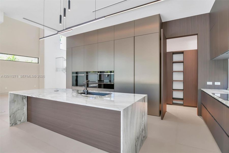 Furnished interior view inside a new home in , Miami (Image 19).