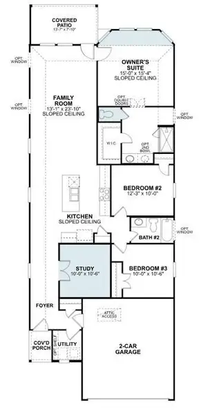 2D floor plan layout of this home in Lone Star Landing, Montgomery, TX (Image 3). 2D floor plan layout of this home in Lone Star Landing, Montgomery, TX (Image 3).