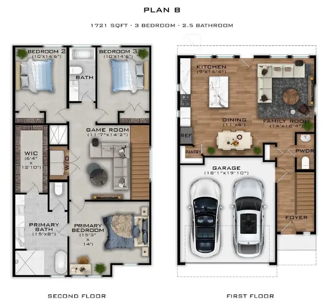 2D floor plan layout of this home in , Houston, TX (Image 5).