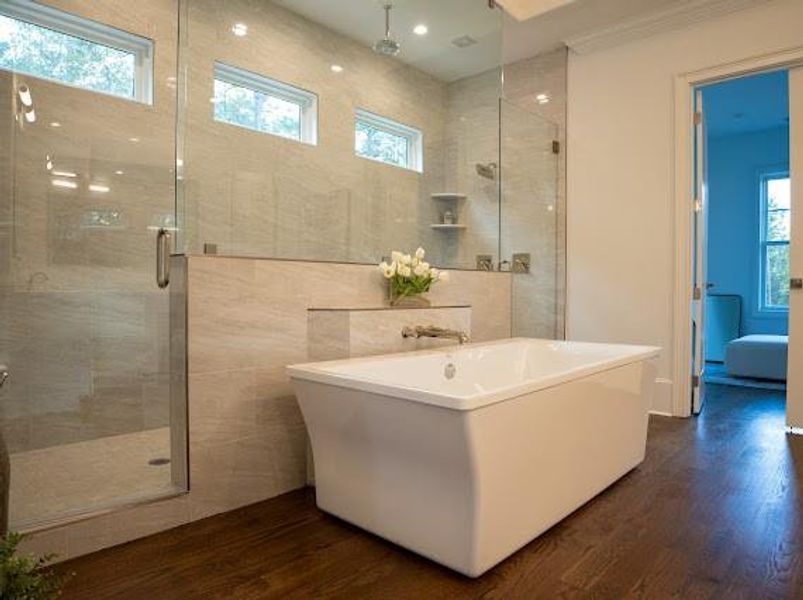 Furnished interior view inside a new home in , Athens (Image 40).